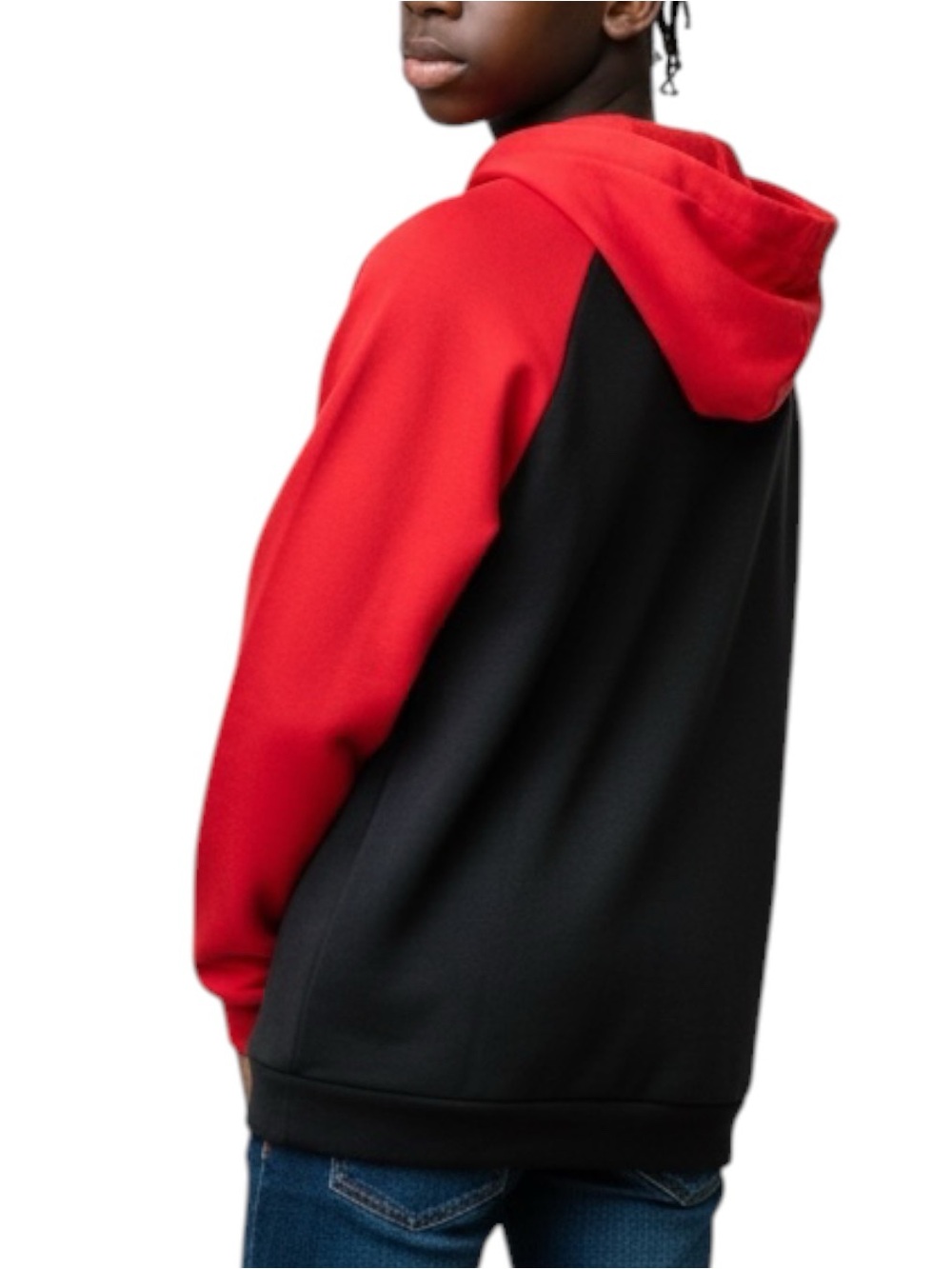 JORDAN Boys' Black & Red Full-Zip Hooded Jacket Size L — WOW!!! - Picture 10 of 10